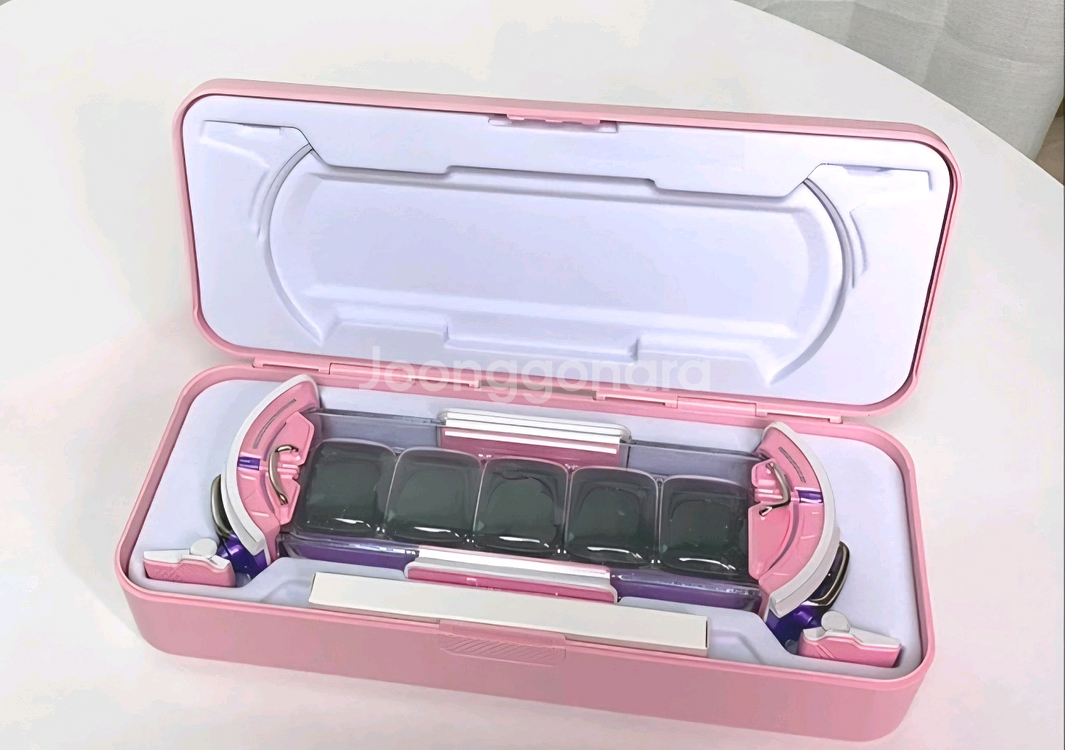 디붐 타임즈게이트 times Gate 핑크 미사용 새제품 픽셀 아트 데스크테리어 판매합니다.--1