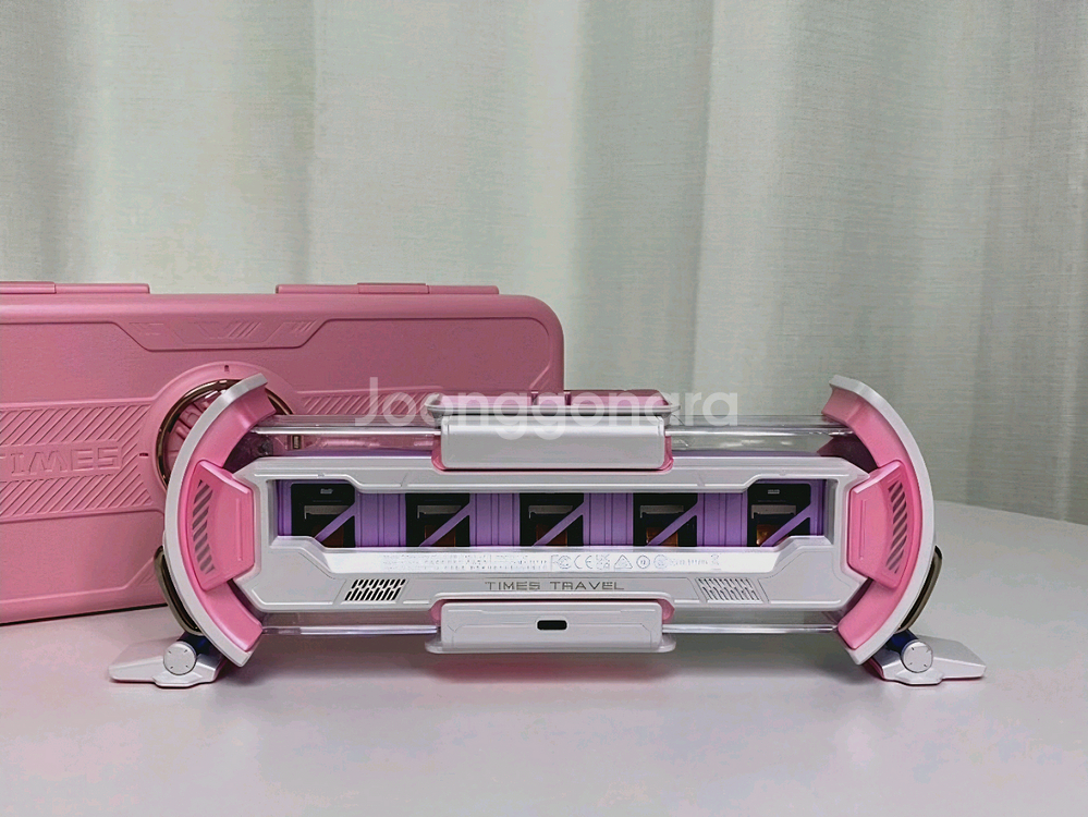 디붐 타임즈게이트 times Gate 핑크 미사용 새제품 픽셀 아트 데스크테리어 판매합니다.--3