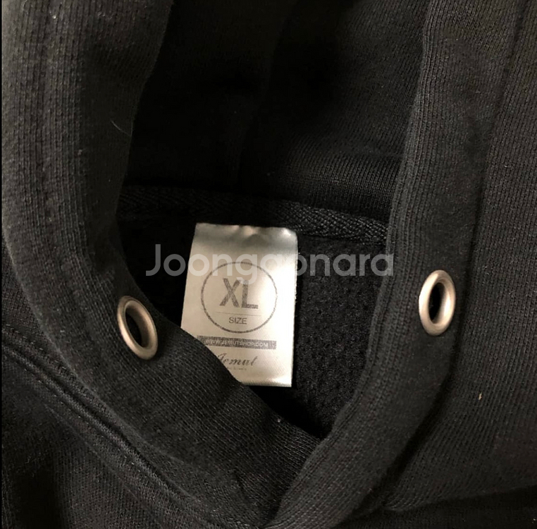 제멋 후드티 블랙 L--2