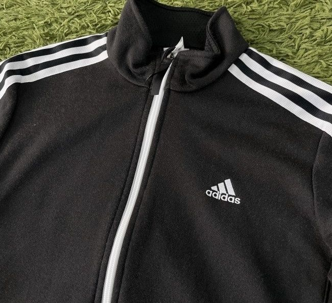 아디다스 블랙 검흰 트랙탑 져지집업 90/S 이미지