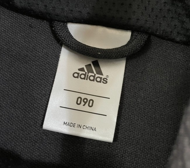 아디다스 블랙 검흰 트랙탑 져지집업 90/S 이미지