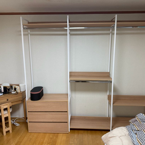 동서가구 펜타 드레스룸 시스템 행거 (2400)