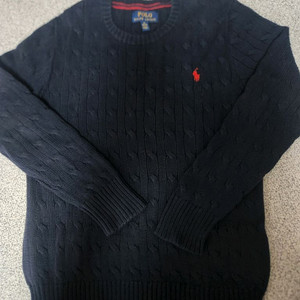 폴로 랄프로렌 보이즈 케이블 니트 스웨터 이미지