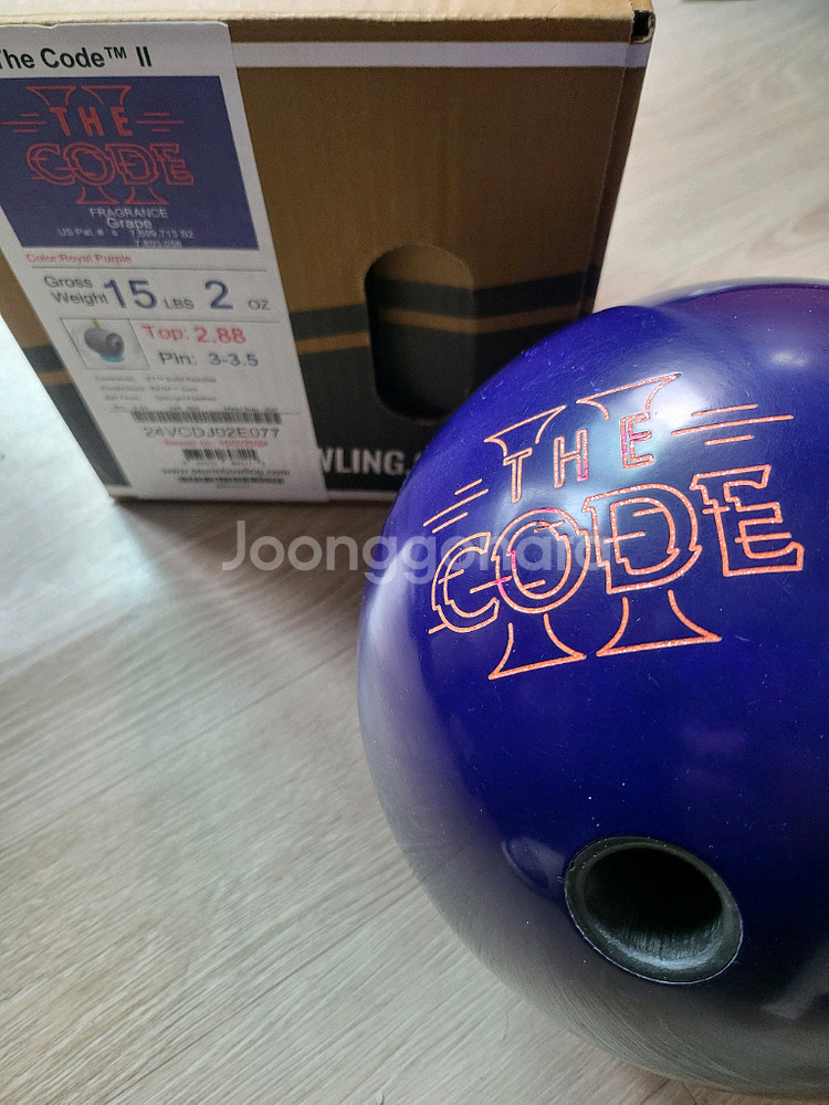 스톰 더코드 15p 볼링공 판매합니다--8