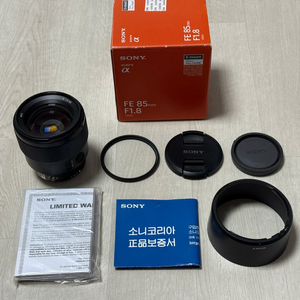 (풀박스) 소니 FE 85mm F1.8