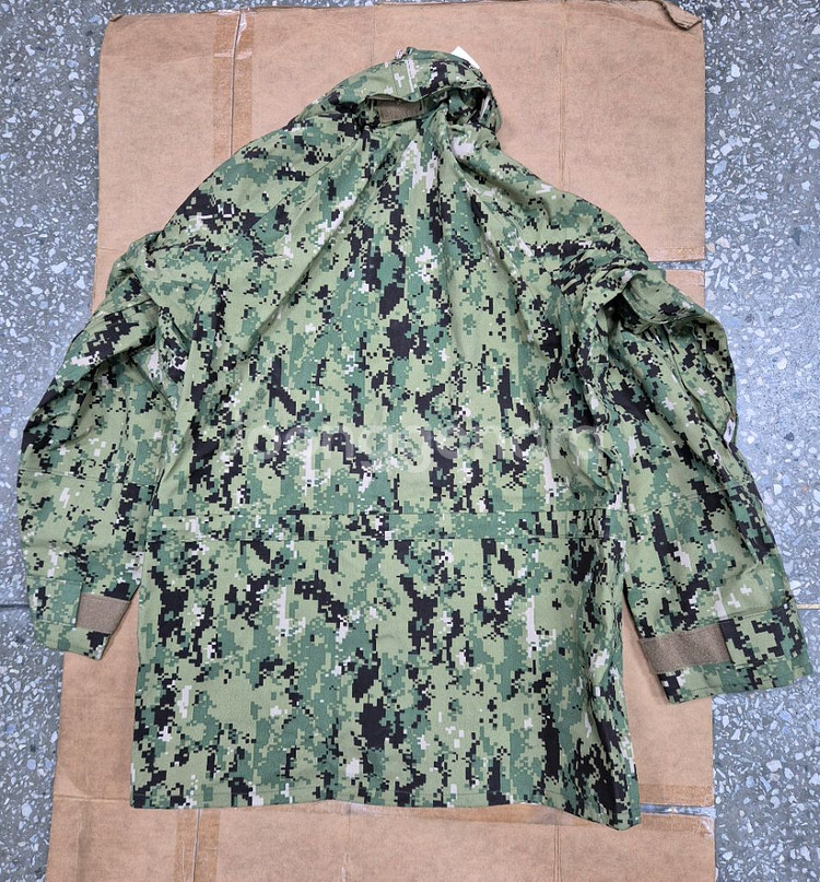 미해군 특수부대 네비실고어텍스 파카 aor2 스몰--1