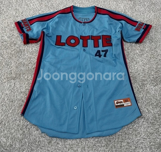 롯데자이언츠 강민호 유니폼 야구 유니폼 105/XL--0