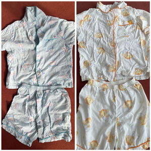 키즈 캐릭터 잠옷 세트-2세트 같이판매(사이즈130)