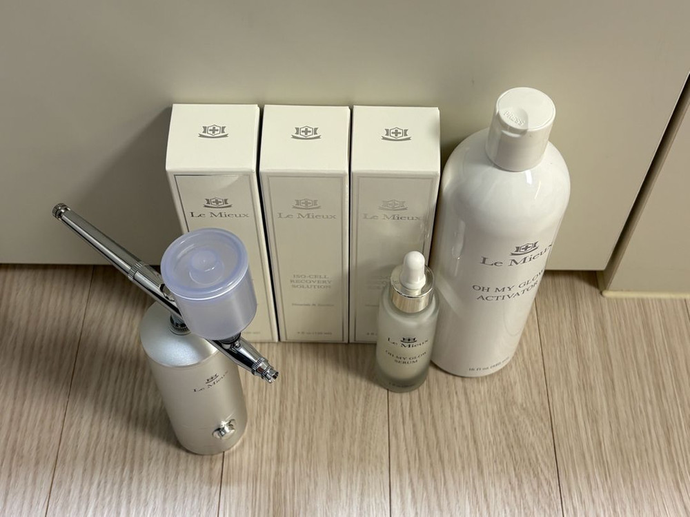 르뮤 에어건+엑티베이터 1개 +아이소셀 3개--1