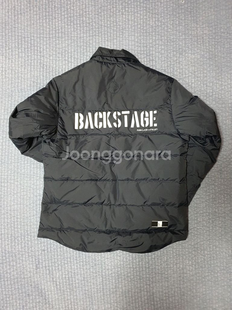 새거 몽클레어 셔츠형패딩 자켓 L사이즈 팔아요--1