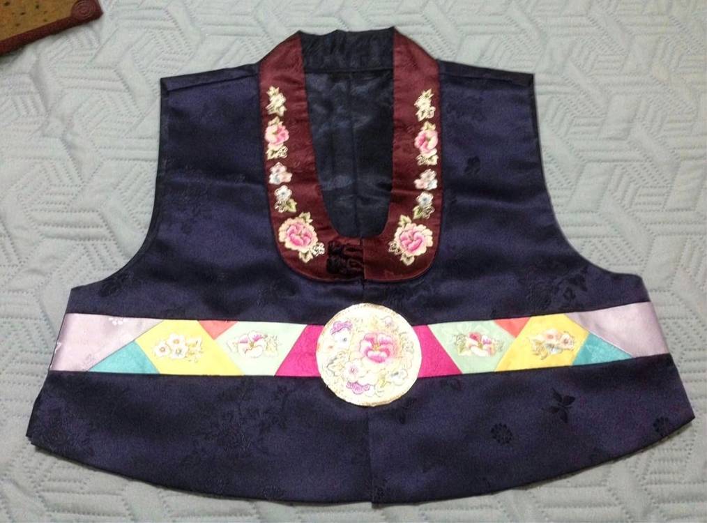 웨딩 폐백 신랑 신부 남성 남자 한복 여성 여자 한복--5