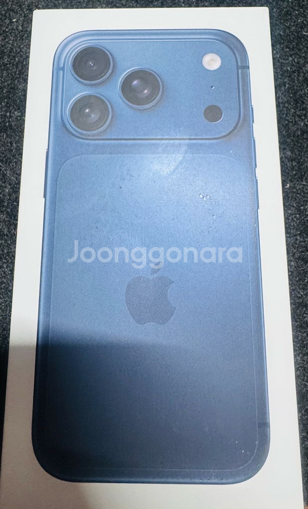 북미판(미국,캐나다) 아이폰 17 pro 프로 딥블루 512GB--1