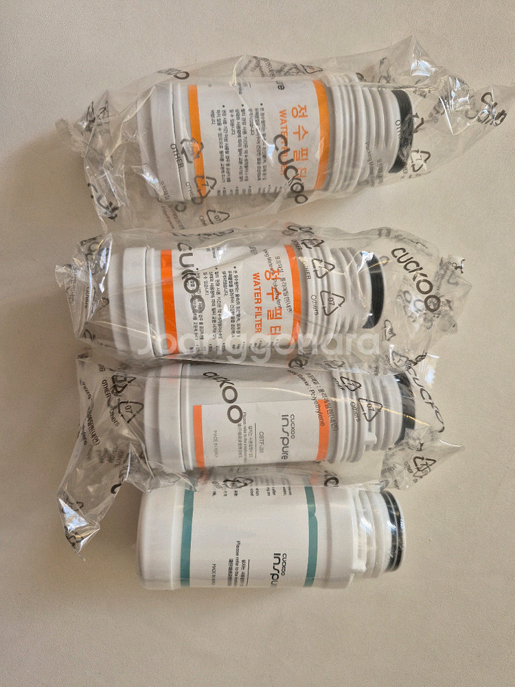 쿠쿠 정수기+필터4개--0