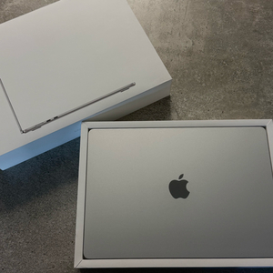 (풀박스)맥북에어m2 15인치 256기가 실버 + 올필름지