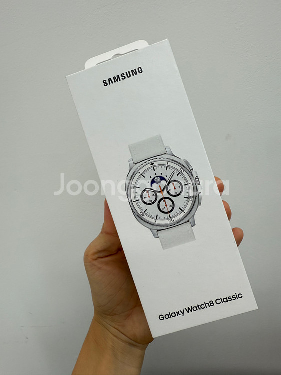 갤럭시워치8클래식 46mm 화이트 (미개봉)--0
