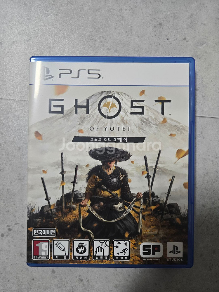 PS5 고스트 오브 요테이 팝니다--0