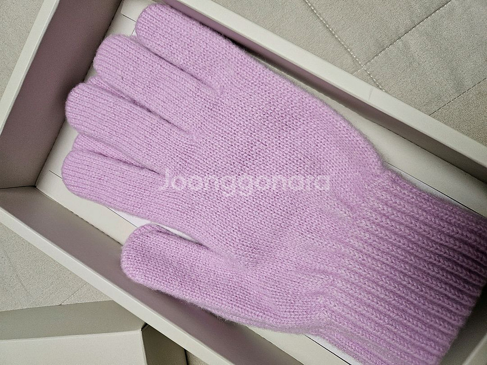 라씨엔토 캐시미어 100 장갑 새상품--0