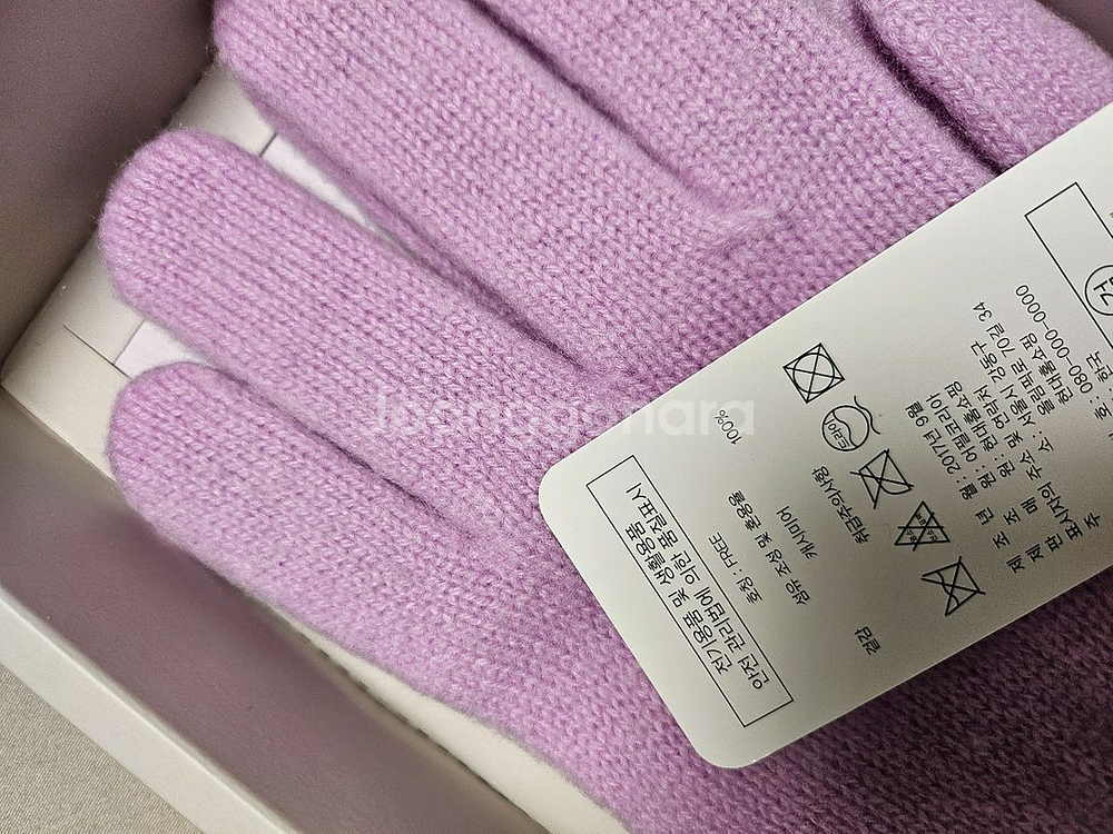 라씨엔토 캐시미어 100 장갑 새상품--1