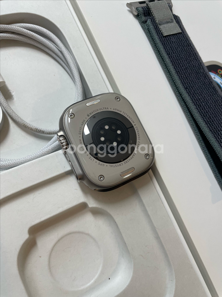 애플워치 울트라1 실버 SSS급--2