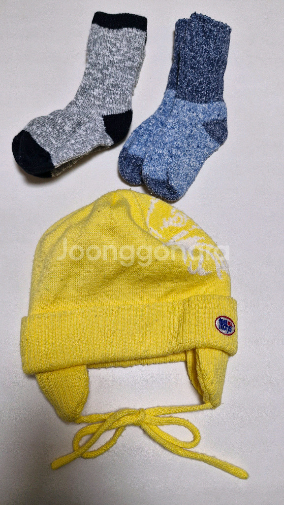 미미씨엘 여아 남아 야상점퍼 M,100&모자,양말--2