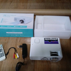 컴스 미니 빔프로젝터 RE342