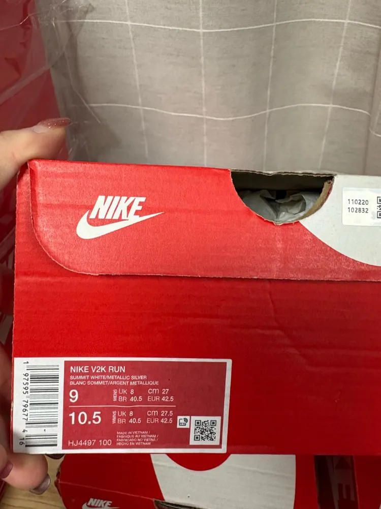 나이키 V2K 런 써밋 화이트 275mm 이미지