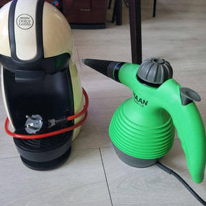 한경희 고압스팀분무기+돌체구스토 캡슐 커피머신 일괄3만원