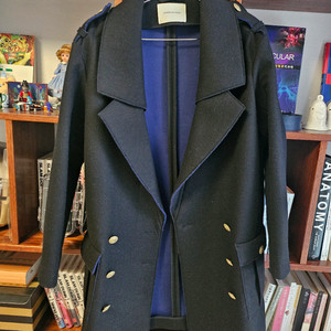 정품 피에르발망 여성 금장 코트