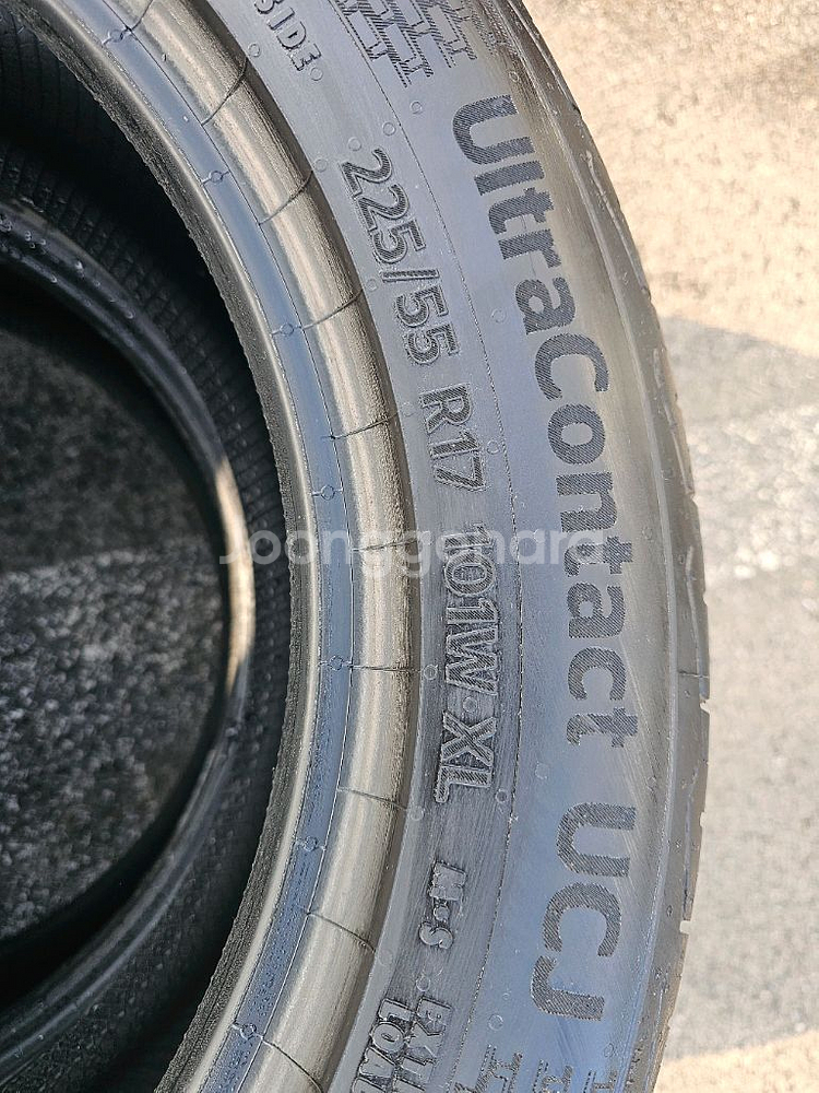 225 50 17 콘티넨탈 타이어--1