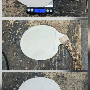 New 테나리 라켓.특주.7겹무게지정가능제작2주손잡이미끄럼방지손을 구부리지 않고 타격할수 있어 손목에 무리없네요. 이미지