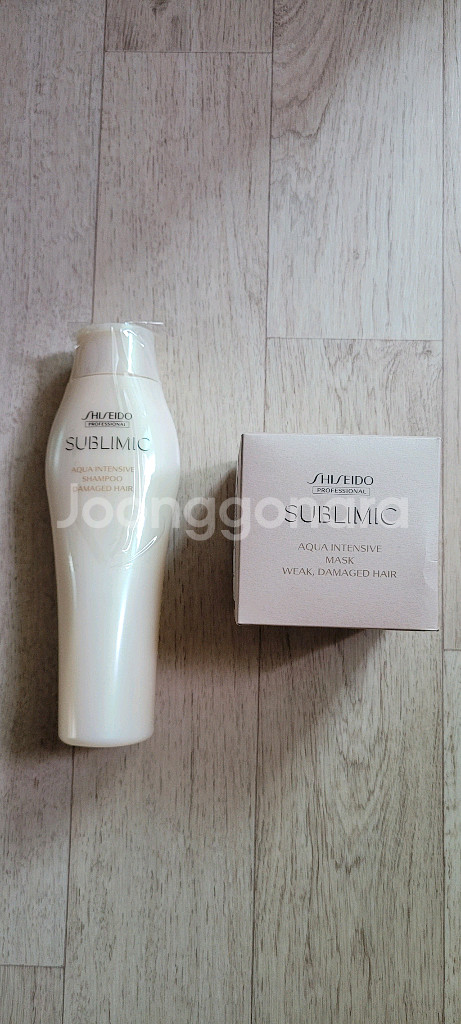 시세이도 서브리믹 아쿠아 인텐시브 샴푸+마스크세트(택포)--0