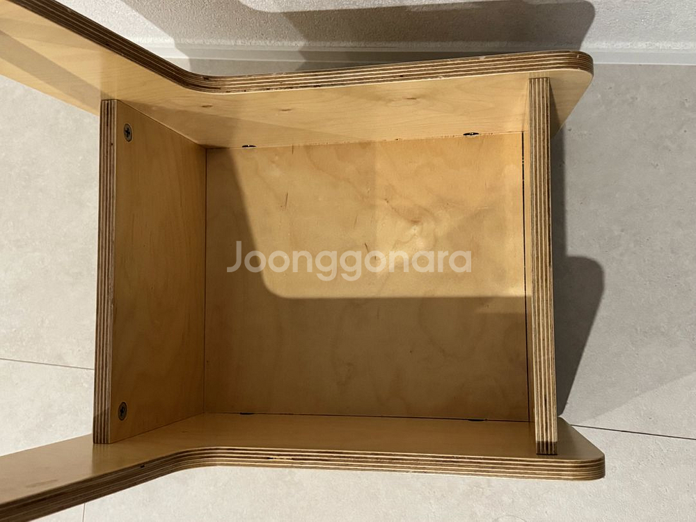 꼬메모이 원목 북카트 이동식 장난감 정리함--1