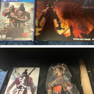 ps4 세키로 한정판 예약 특전 천 브로마이드 족자 포함