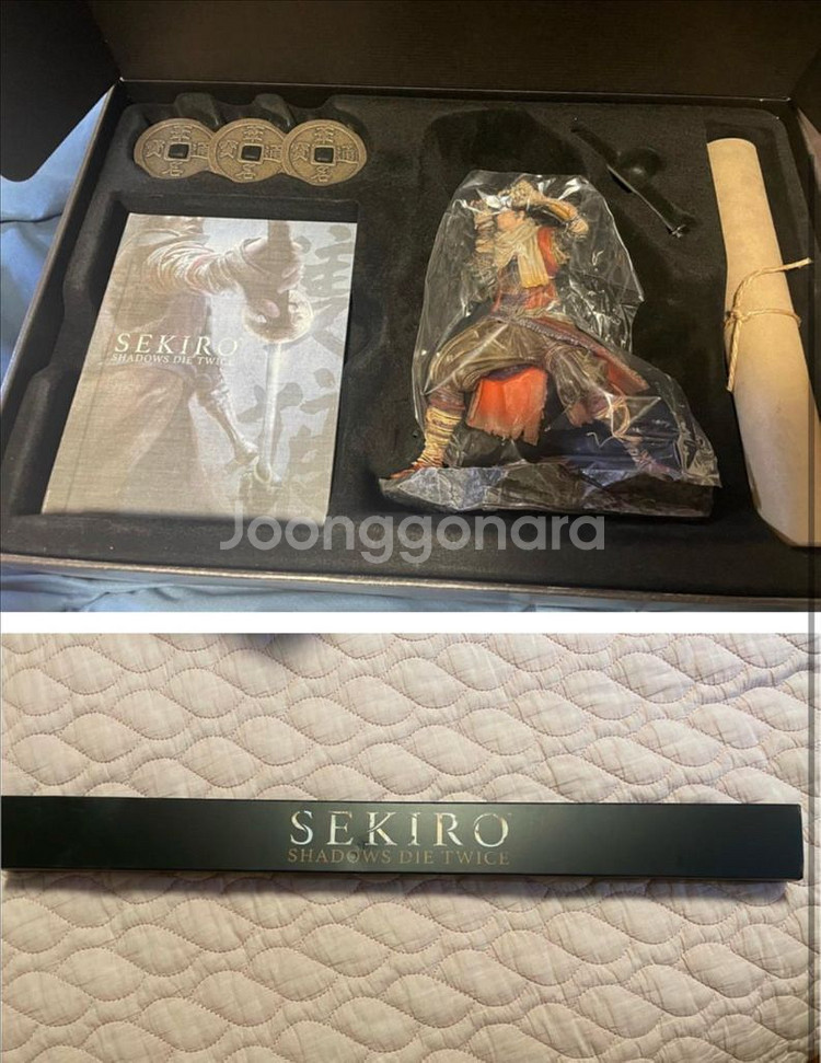 ps4 세키로 한정판 예약 특전 천 브로마이드 족자 포함--1