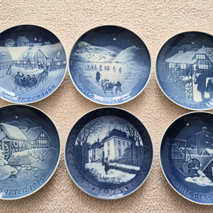 로얄 코펜하겐 빙앤그뢴달 빈티지접시