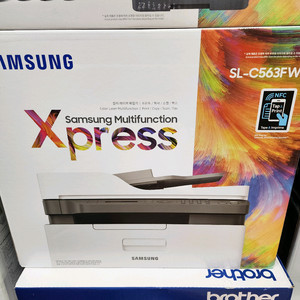 미개봉 미개봉 삼성칼라레이저복합기 무선프린터 SL-M563Fw