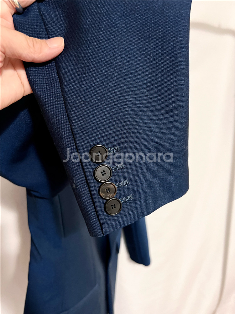 산드로 남성 정장 자켓 네이비컬러 95~100사이즈 새것--2