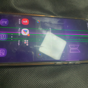 삼성 갤럭시 S20 플러스 액정 줄 팝니다