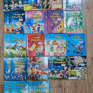 The Magic School Bus-21권 (신기한 스쿨버스, 영한완역대본)+DVD 23장 택포