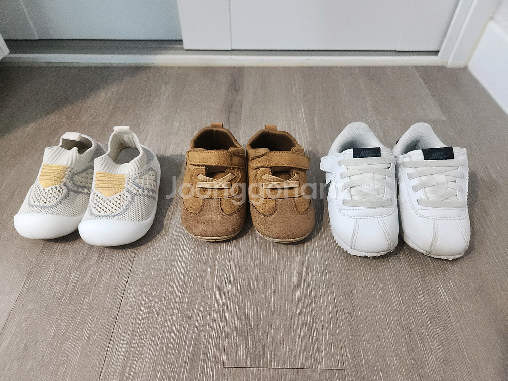 나이키 코르테즈 110 등(아동화 3켤레 일괄) 반택포 2만--0