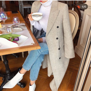 쪼이쇼룸 제작 핸드메이드 코트 s사이즈