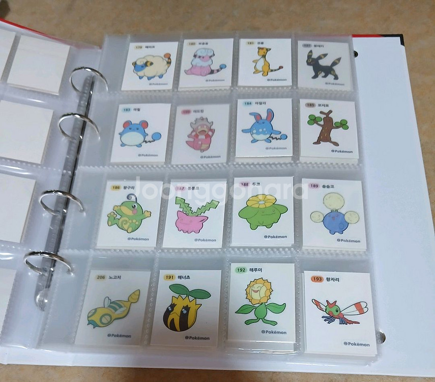 무료배송 포켓몬띠부씰 2세대 3자리씰 1개 선택 4자리--2