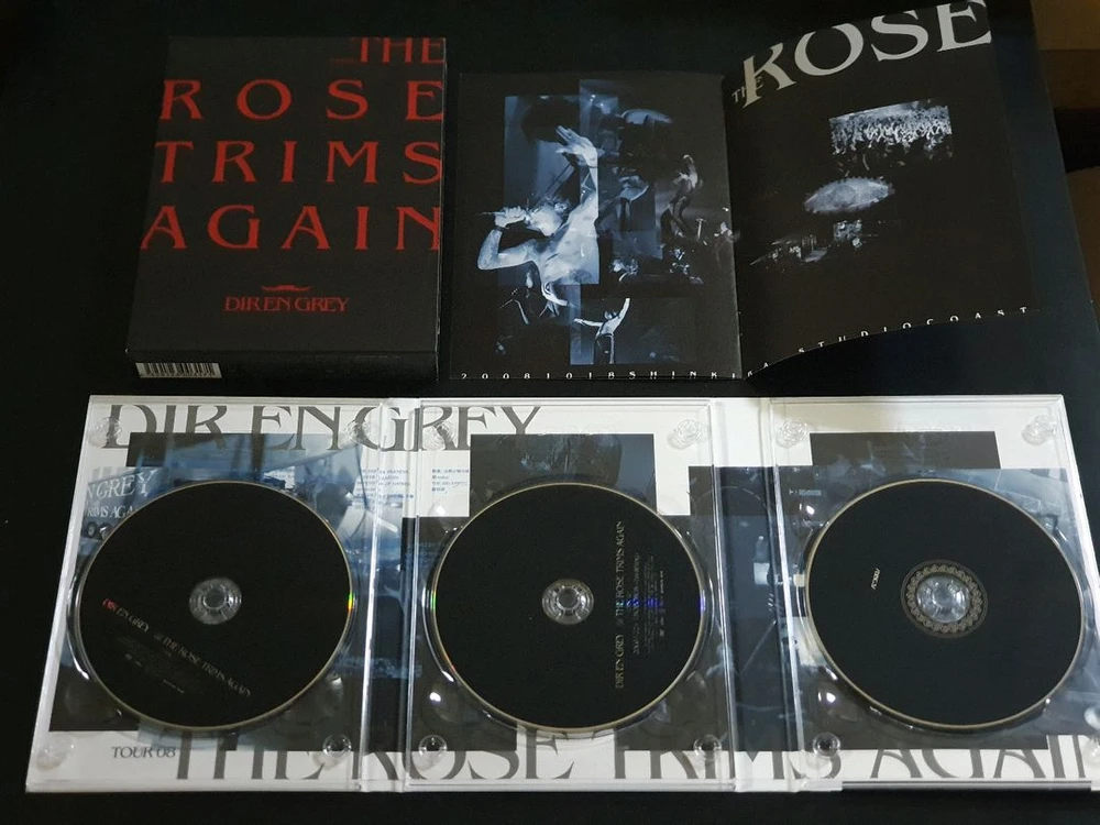 디르앙그레이 라이브 투어 영상 TOUR 08 ROSE (2DVD+CD) 한정반 이미지