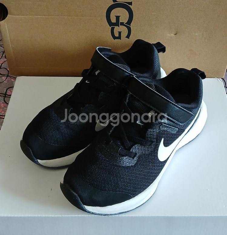 나이키키즈 레볼루션190운동화 블랙--1