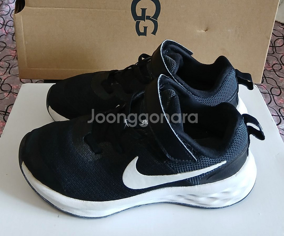 나이키키즈 레볼루션190운동화 블랙--2