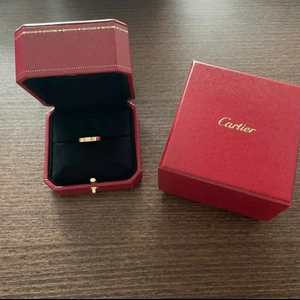 까르띠에 다이아 로즈골드반지