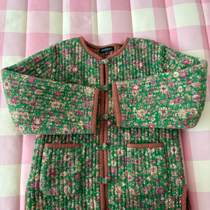 봉주르다이어리 누빔자켓8y