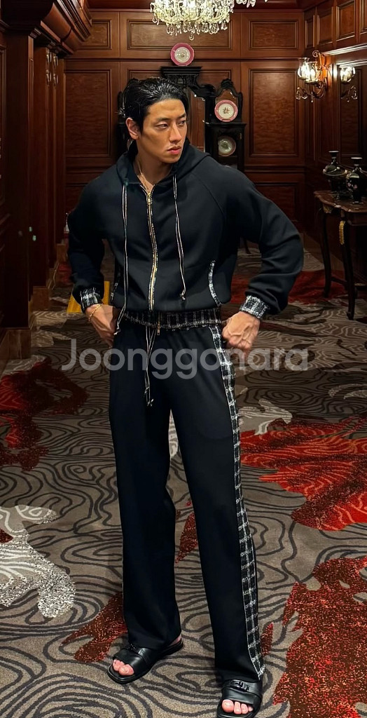 라피나토 트위드 트레이닝셋업 50사이즈--0