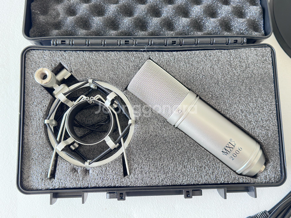 mxl2006 콘덴서 마이크 + 스탠드 세트--0