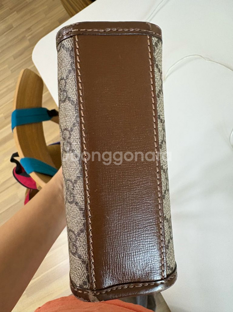 구찌 GG 캔버스 미니 토트백--2